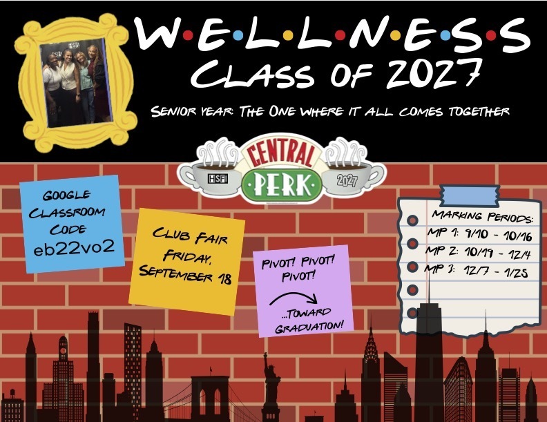 12th GRADE WELLNESS UPDATES