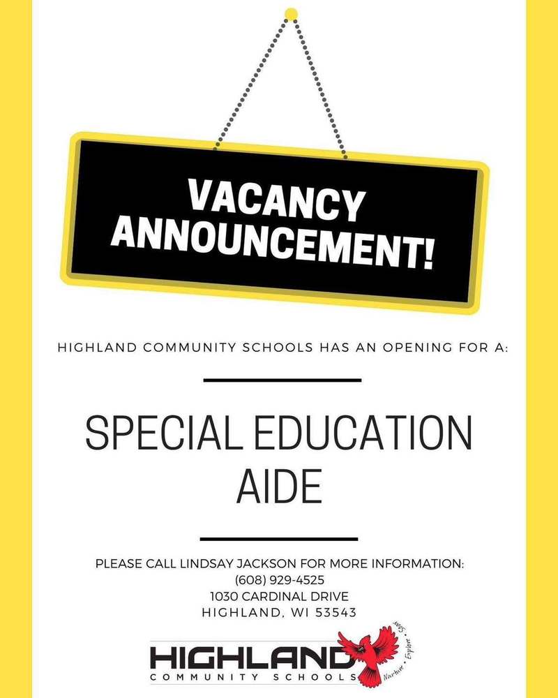 Vacancy Announcement