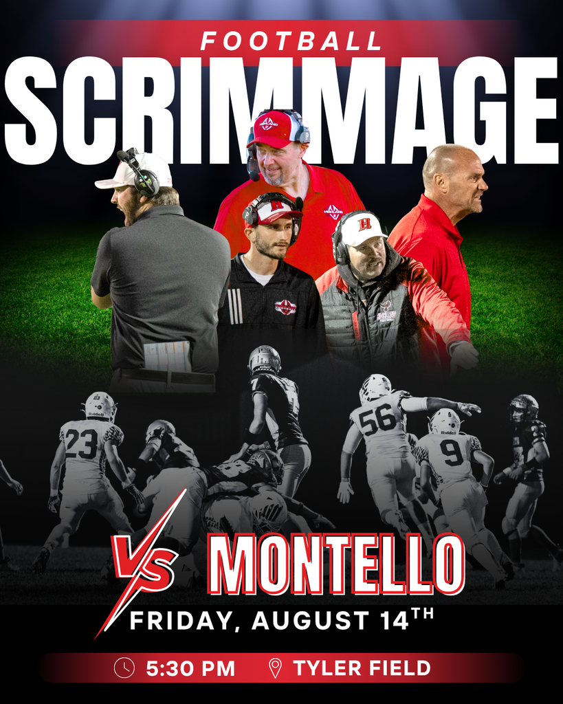 8/14/26 Highland Football Scrimmage vs Montello 5:30 PM