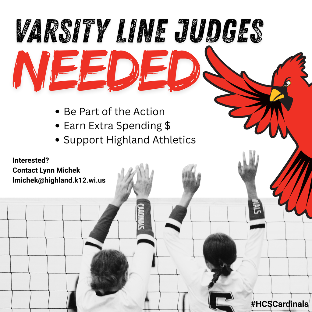 Varsity Line Judges Needed