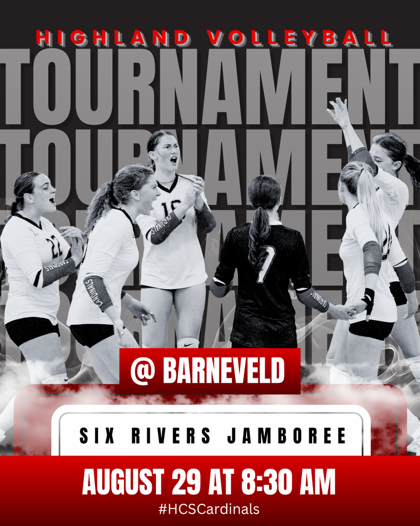 2026 Six Rivers Jamboree @ Barneveld 8:30am #HCSCardinals