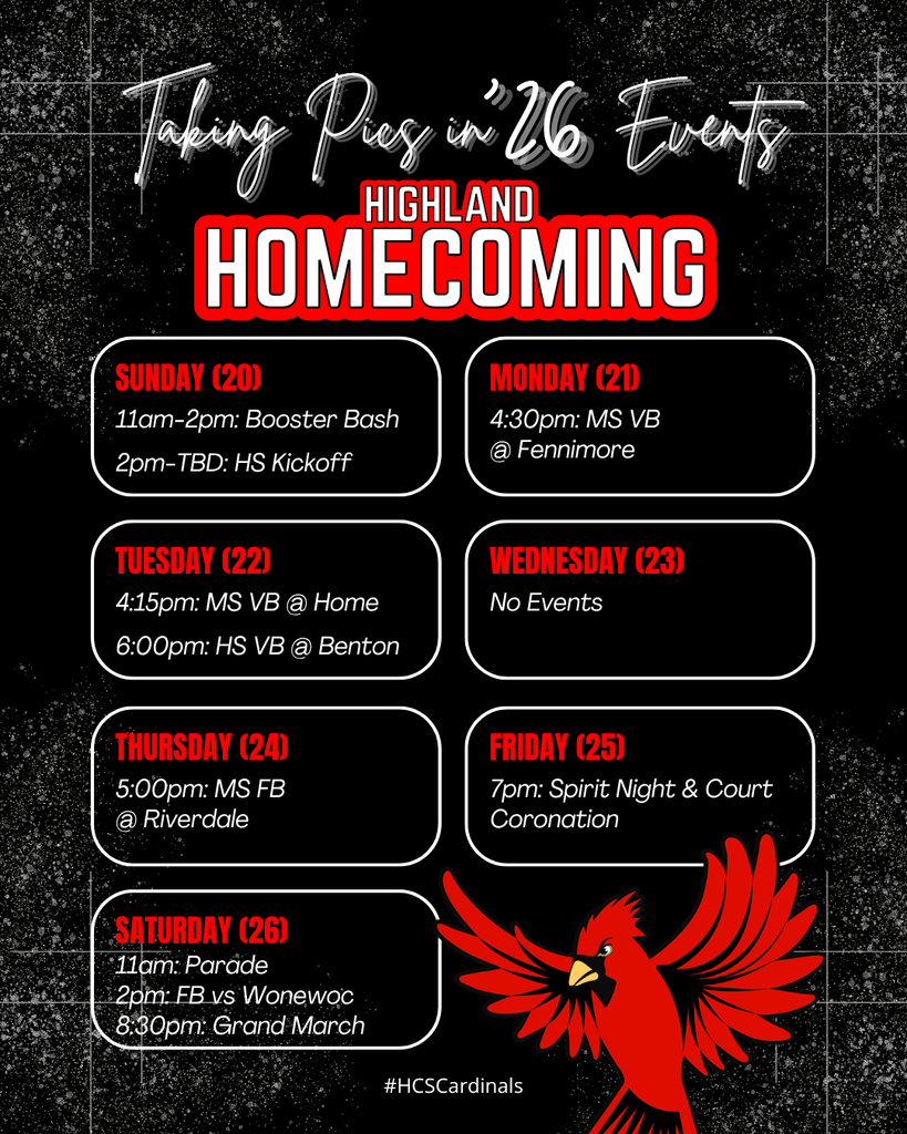Homecoming Week Events