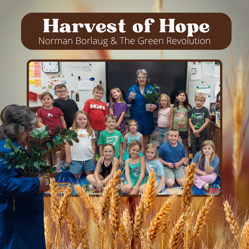 Norman Borlaug 2nd Grade Visit #HCSCardinals