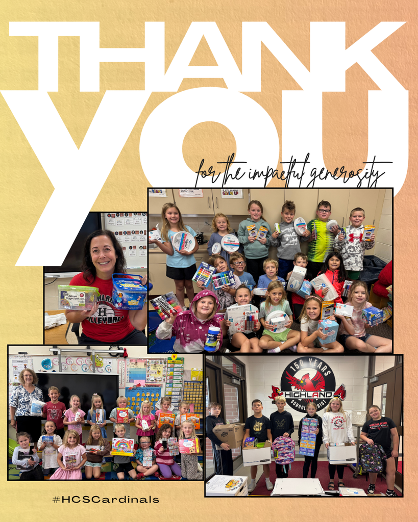 Lions Club thank you #HCSCardinals