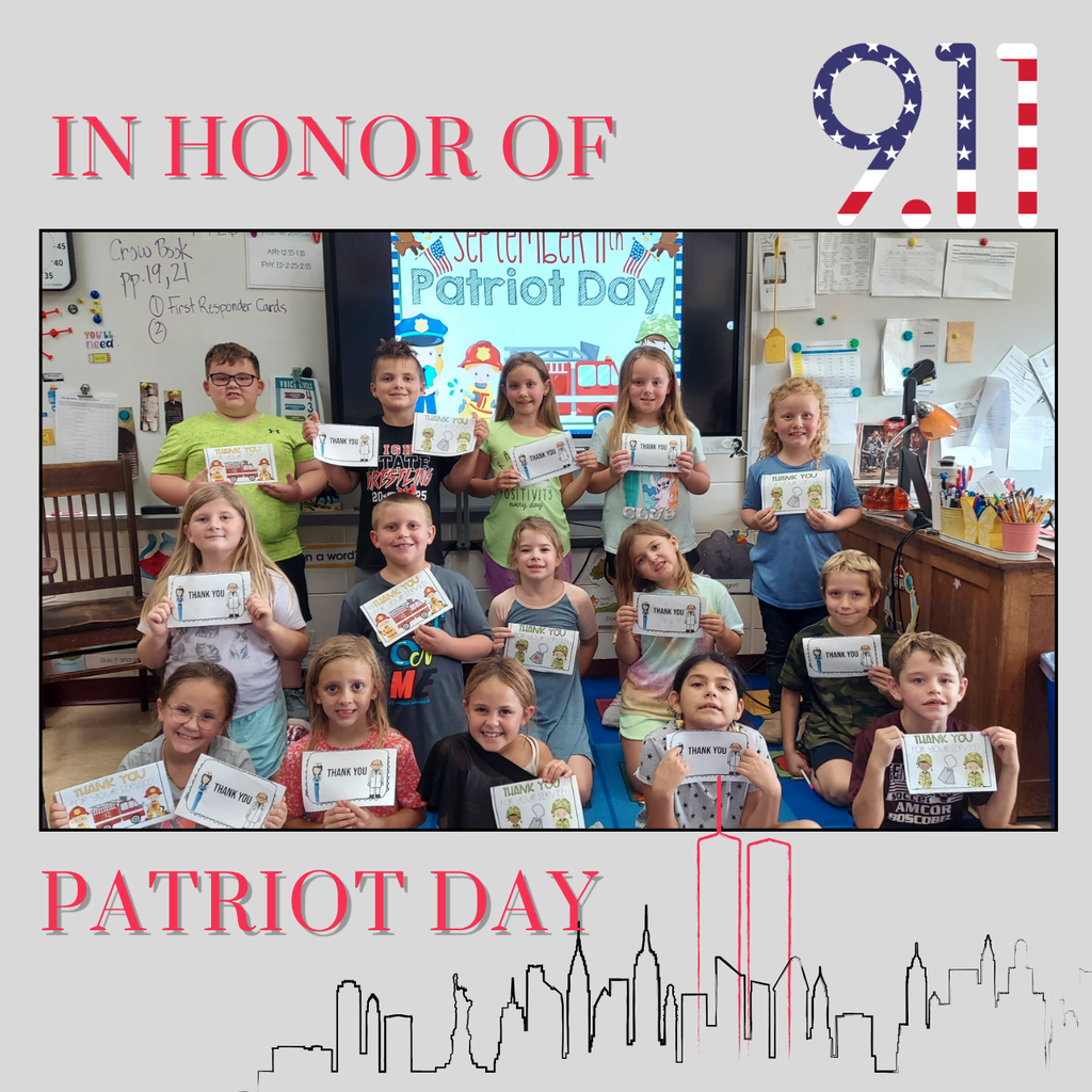 Patriot Day honor 2nd gr