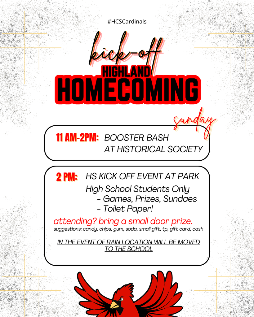 Booster Bash & HS Homecoming Kick Off Event