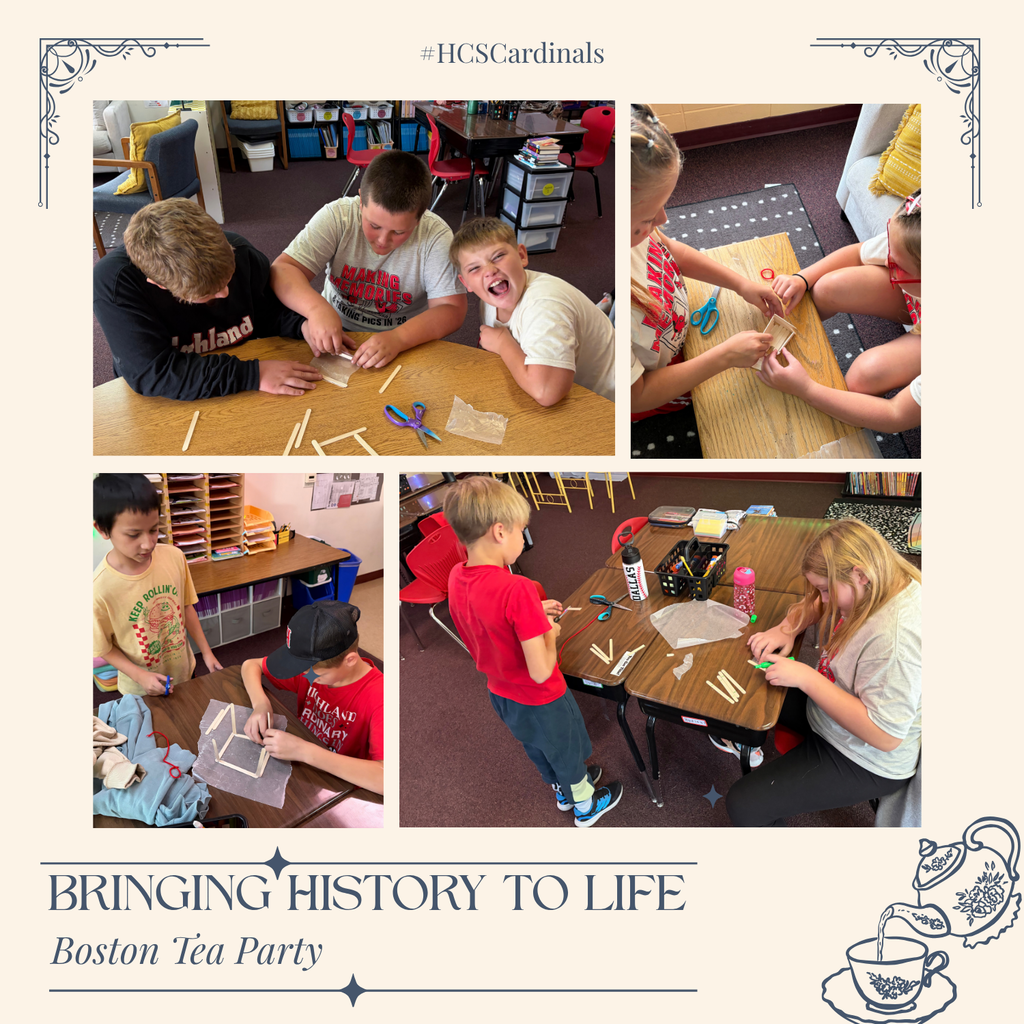 5th Grade Boston Tea Party challenge