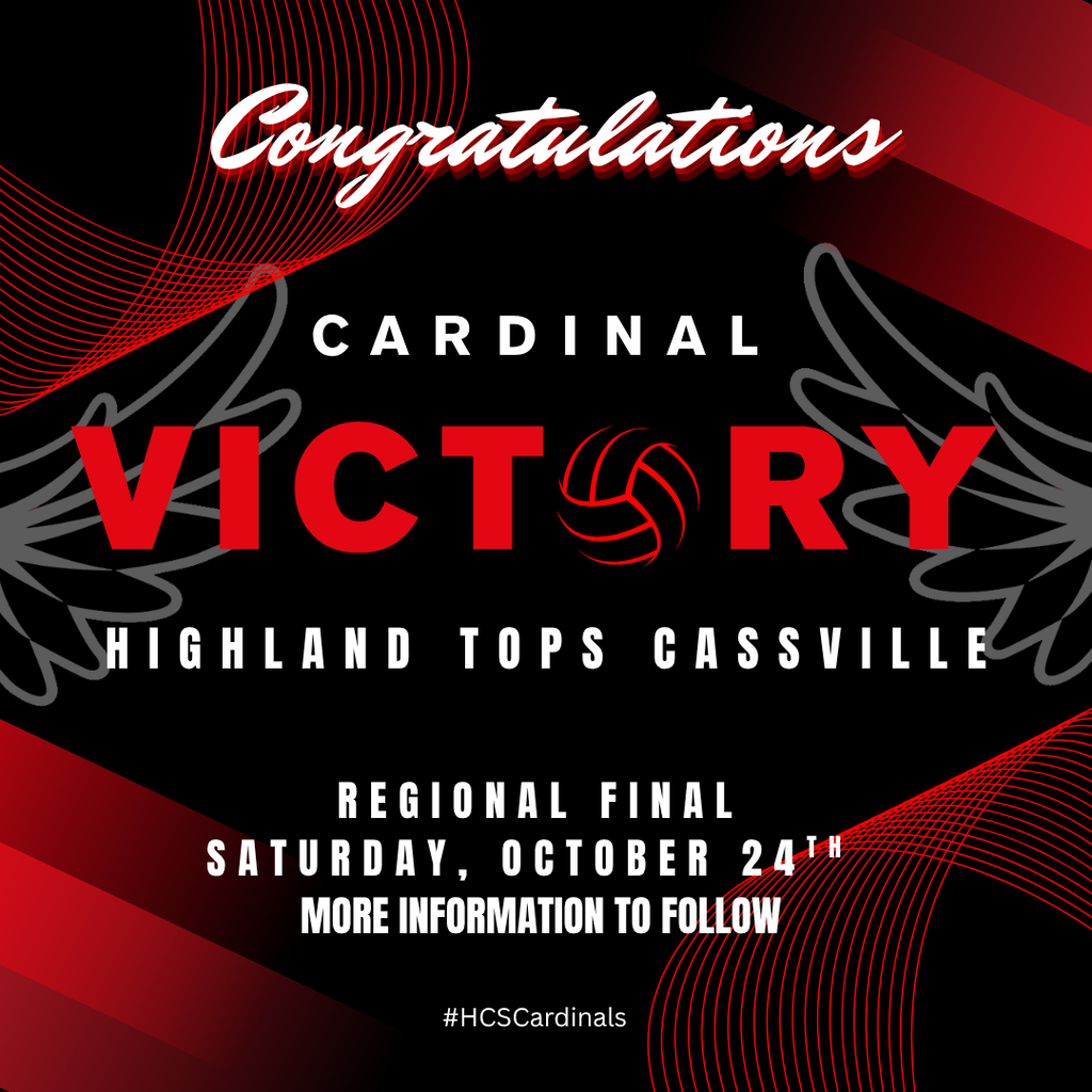Highland Victory of Cassville in Regional Semifinal