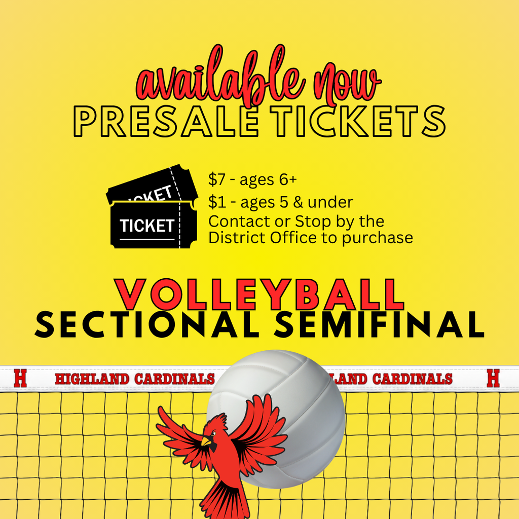 AVAILABLE NOW: VB Sectional Semifinal Presale Tickets