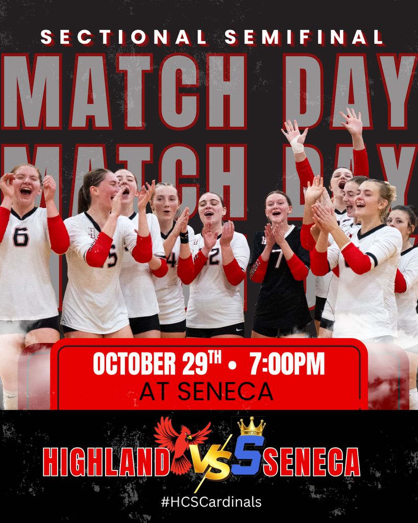 VB Sectional Semifinal 10/29 @ 7pm Seneca HS