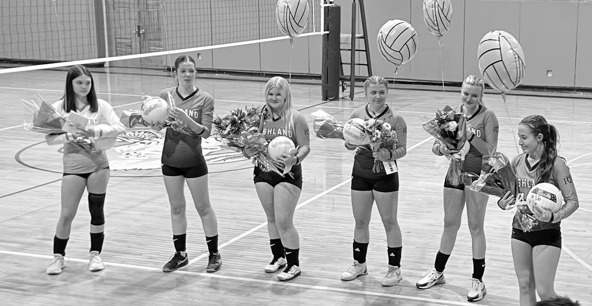Highland High School Honors Volleyball Seniors | Highland County