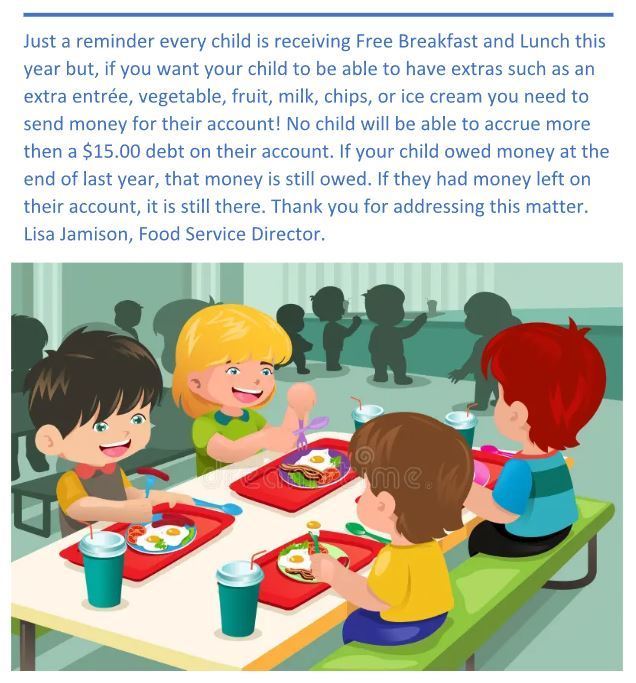 School Lunch Funds