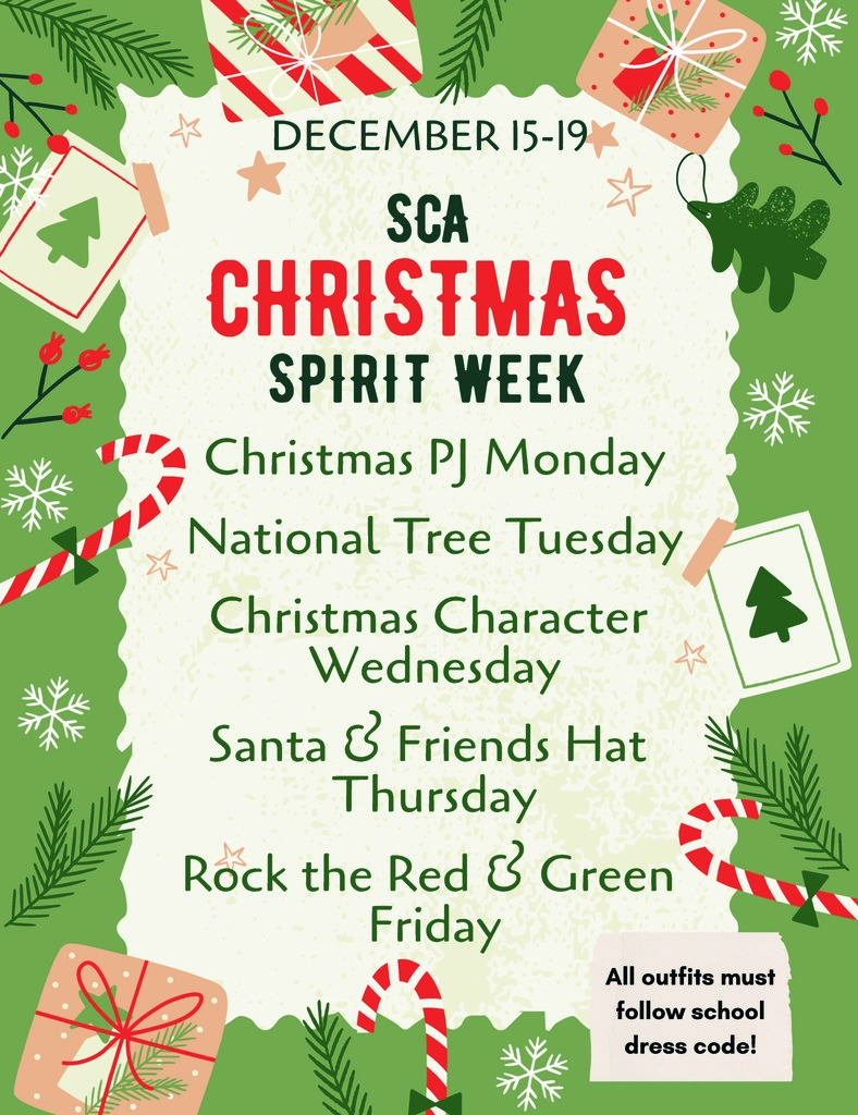 CHRISTMAS SPIRIT WEEK FLYER