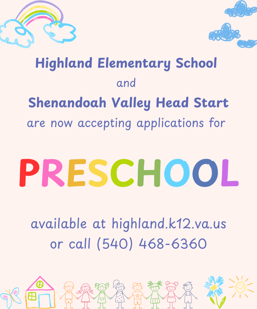 Preschool Applications (5 x 6 in)