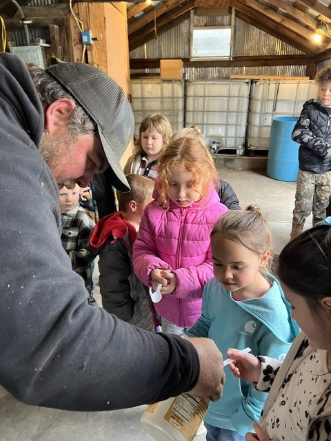 🍁🌳 Kindergarten Maple Adventure!  Our Kindergarten students had the opportunity to visit one of the newest maple camps on the map this year—Pleasant Brook Farms! Students enjoyed learning about the maple process firsthand and exploring this exciting new addition to our local maple community.  What a sweet experience! 🍁✨