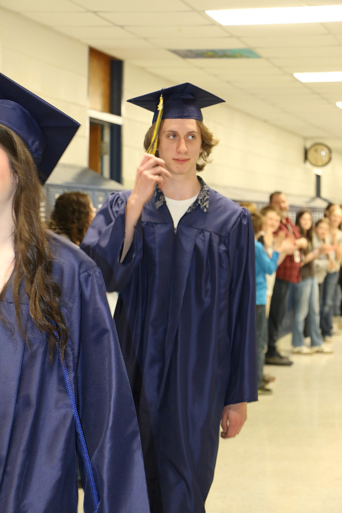 Are those tears in your eyes? 🥹🎓 A couple of weeks ago, our seniors took part in a special Senior Walk, dressed in their caps and gowns for senior picture day, and it was a moment to remember. From one end of the hallway to the other, they were celebrated by the entire school. Each class lined the halls, music filled the air, cheers echoed throughout the building, special signs were made and held, pom-poms waved, and even a trumpet sounded as they made their way through. 🎺 This is what it’s all about. We are so incredibly proud of them! 💙