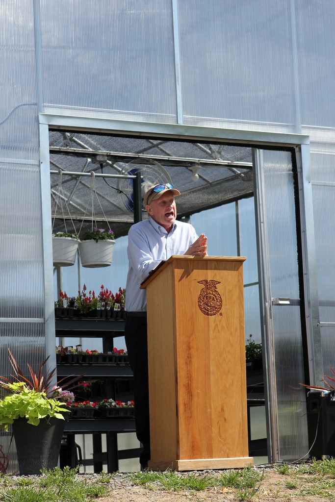 ✂️ A Growing Moment for Highland County! ✂️🌱  During Ag Day on Friday, we proudly celebrated the ribbon cutting of our new greenhouse—a project that will serve our students for years to come!  We were honored to hear from special speakers Delegate Runion, Joe Guthrie, and Brie Cox, who each shared their support for agricultural education and the importance of investing in our students’ futures. The moment was made official as Mrs. Neil cut the ribbon, marking the beginning of an exciting new chapter for our program!  A special thank you to Dr. Nycum, our Highland County School Board members, and the Highland County Board of Supervisors for their vision and support in making this greenhouse dream a reality.  This new space creates incredible hands-on learning opportunities, allowing students to explore plant science, sustainability, and real-world agricultural practices in a meaningful way. 🌿  🌸 Come see it for yourself! Join us for our Plant Sale on Saturday, May 9th—we can’t wait to share what our students have been growing!  #GoRams #AgEducation #GrowingTheFuture