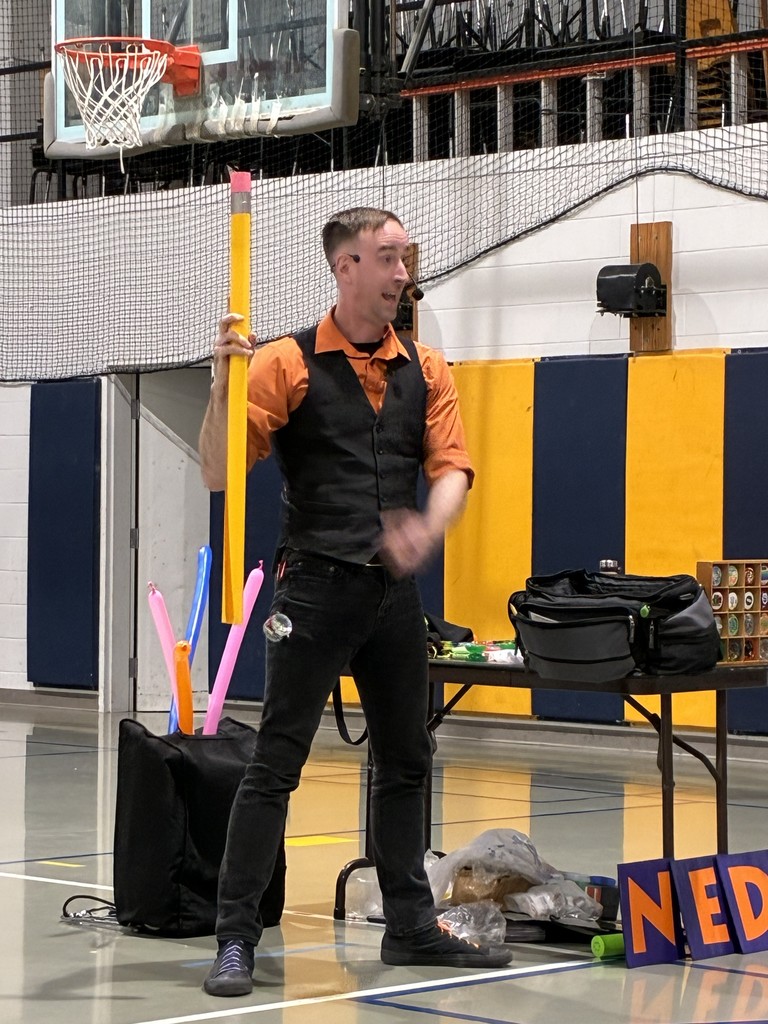 🪀✨ The NED Show came to visit! ✨🪀  Our students had an amazing time enjoying The NED Show, a high-energy assembly all about positive mindset and never giving up! 🙌  Through incredible yo-yo tricks and lots of laughs, students learned what NED stands for: 💡 Never give up 💡 Encourage others 💡 Do your best  This engaging program uses fun and interactive demonstrations—like yo-yoing—to teach perseverance and character in a way kids won’t forget.  And let’s be honest… the yo-yo tricks were a HUGE hit! 🪀🔥  Way to go, Rams—keep that NED mindset going strong! 🐏💪