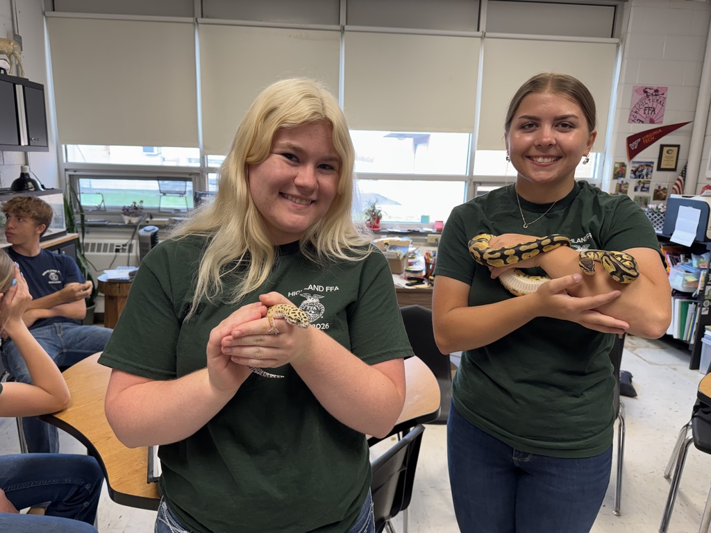 🐍🦎 Spoiled doesn’t even begin to cover it!  Our Ag students have been showing some extra love to their cold-blooded classroom companions lately. From fresh meals to plenty of attention, this ball python and leopard gecko are living the good life thanks to the care and responsibility of our students!  Did you know? Ball pythons are known for their calm temperament and will often curl into a ball when they feel nervous, while leopard geckos store fat in their tails and are one of the most beginner-friendly reptiles to care for.  Hands-on experiences like this are what make learning come alive—great job, Ag class! 👏