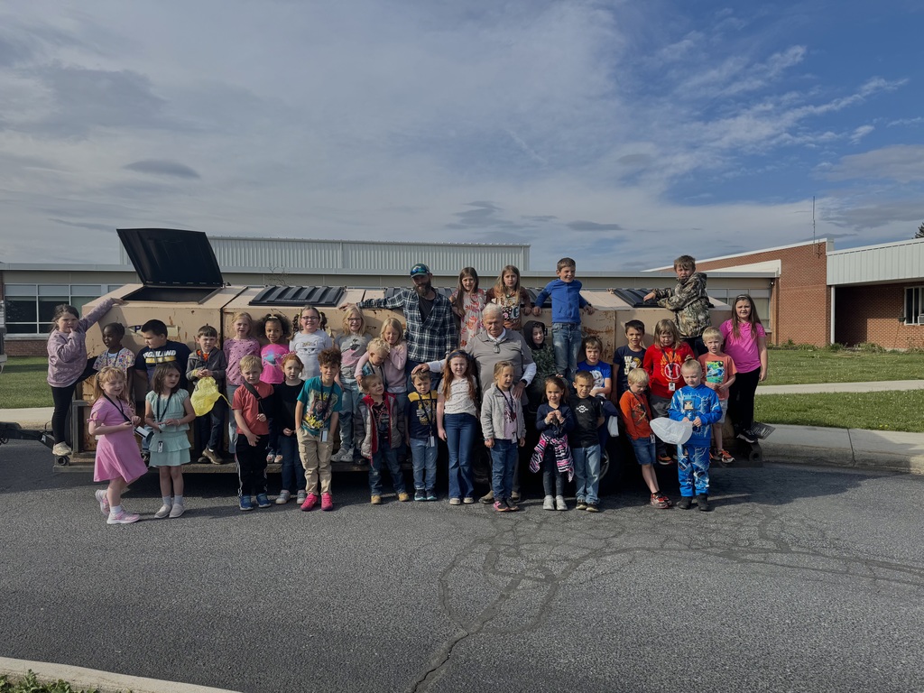 ♻️🌎  Kindergarten and 2nd grade students celebrated Earth Day by bringing recyclables from home and working together to sort them! What a great hands-on way to learn how we can all take care of our planet. 🌱  A big thank you to Mr. Waybright for bringing the county’s recycling trailer and teaching our students all about the importance of recycling. We appreciate you helping make this day so meaningful! 👏