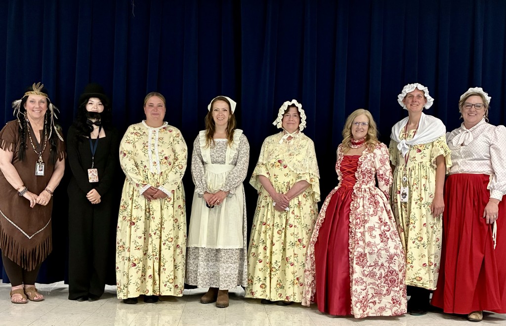 🇺🇸 Colonial Arts & Culture Day – April 28, 2026  What a fantastic day stepping back in time! Our staff and students fully embraced Colonial Arts & Culture Day by dressing in colonial attire and bringing history to life throughout the school.  From bonnets and breeches to hands-on learning experiences, it was a fun and memorable way to connect with our nation’s early history. We love seeing our school community come together to make learning engaging and meaningful! 💙