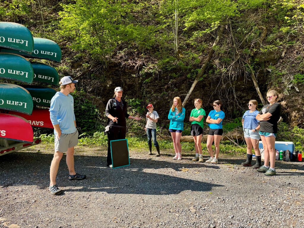 🛶🌿 Last week, our 6th graders embarked on an unforgettable canoe adventure at Elkhorn Lake with the Chesapeake Bay Foundation!  Students explored the lake while learning about water quality testing, discovering a variety of wildlife creatures along the way, and diving into the question: “What stories do these waters tell?” 💧🦎🐟🪶  This hands-on learning experience gave students the opportunity to connect science, nature, and environmental stewardship in a meaningful way—all while enjoying the beauty of the outdoors! Thank you to the Chesapeake Bay Foundation for providing such an incredible educational experience! 💙