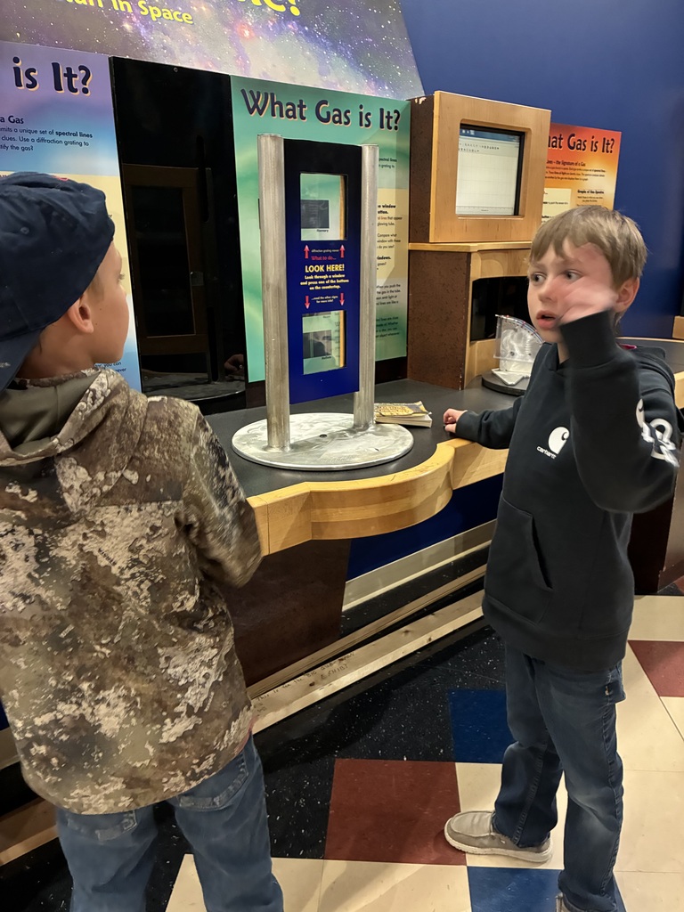 ✨🔭 Our Highland Elementary gifted students recently enjoyed an exciting educational trip to the Green Bank Observatory! Students toured the grounds and discovered a variety of incredible radio telescopes, including the Green Bank Telescope (GBT)—the largest fully steerable radio telescope in the United States! 🤯 It stands over 300 feet tall with an aperture the size of a football field! 🏈📡 Students also explored interactive exhibits and put their engineering skills to the test in a fun challenge—building telescope towers out of paper strong enough to hold canned food! 🛠️📚 To top off a fantastic day of learning, everyone enjoyed a pizza party at the Starlight Café! 🍕🌟 What an amazing hands-on experience exploring science, engineering, and the wonders of space! 🚀💙💛