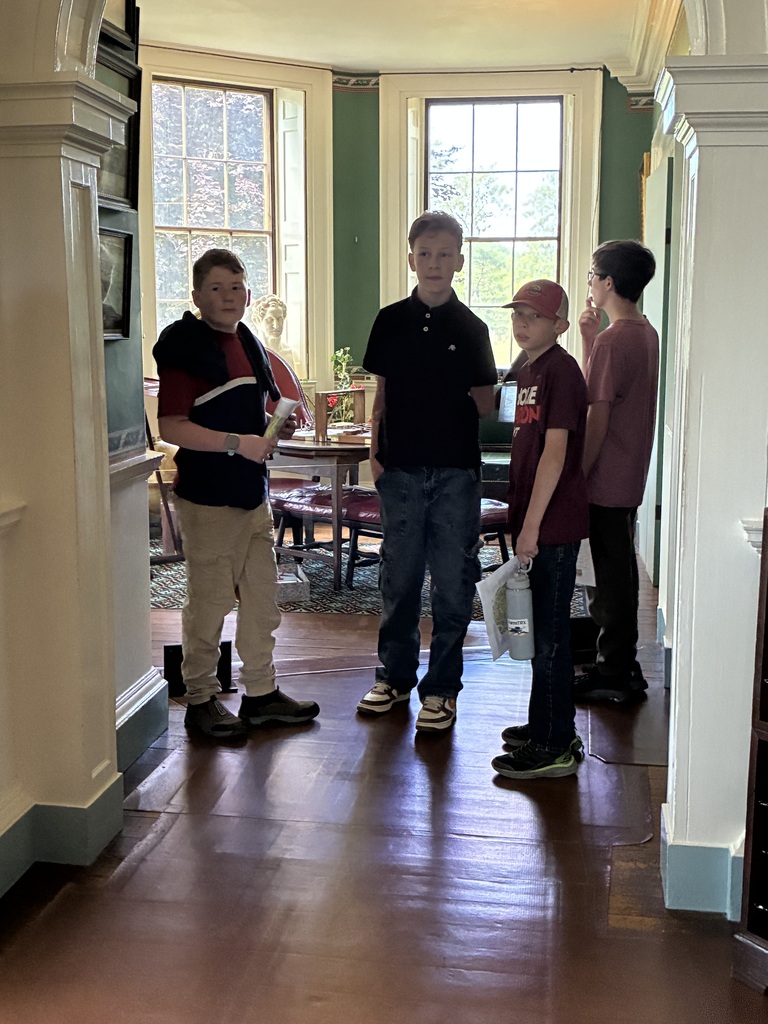 🏛️  Our Highland High School gifted middle and high school students recently enjoyed an enriching trip to Thomas Jefferson’s home, Monticello! Students toured the historic home and grounds, learning fascinating details about Jefferson’s life, family, careers, and many accomplishments. 🇺🇸✨  The adventure continued with a visit to the University of Virginia, where students explored the campus and compared its architectural features to those they observed at Monticello. They were especially amazed by the impressive Alderman Library, spanning 5 floors and more than 250,000 square feet! 🤯📖  What a wonderful opportunity to bring history, architecture, and higher education to life through hands-on learning! 💙💛