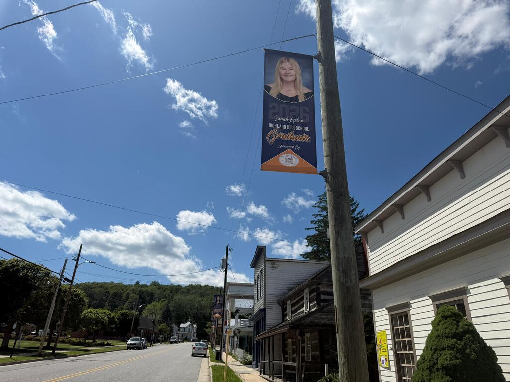 🎓 The countdown is on for the Highland High School Class of 2026! 🎓  If you've been around town, you may have noticed the senior banners proudly displayed in celebration of our graduating class. A special thank you to the Monterey Inn Bed & Breakfast for generously donating the banners and to Highland Telephone Cooperative (HTC) for hanging them at no cost. We appreciate your support of our students and school community! 💙💛  We invite everyone to join us as we celebrate the accomplishments of the Class of 2026:  🎓 **Class Day** 📅 Friday, June 5 ⏰ 10:00 AM 📍 Highland High School Gymnasium  Class Day is a cherished Highland tradition where students celebrate their journey together, receive scholarship awards, and are "capped" by chosen friends or family members.  🎓 **Graduation** 📅 Saturday, June 6 ⏰ 10:00 AM 📍 Highland High School Gymnasium  Featuring: ⭐ Valedictorian Caleb Blagg ⭐ Salutatorian Luke Baxter ⭐ Guest Speaker Tim Good  Congratulations to the Class of 2026! We hope you'll join us in celebrating this special milestone.