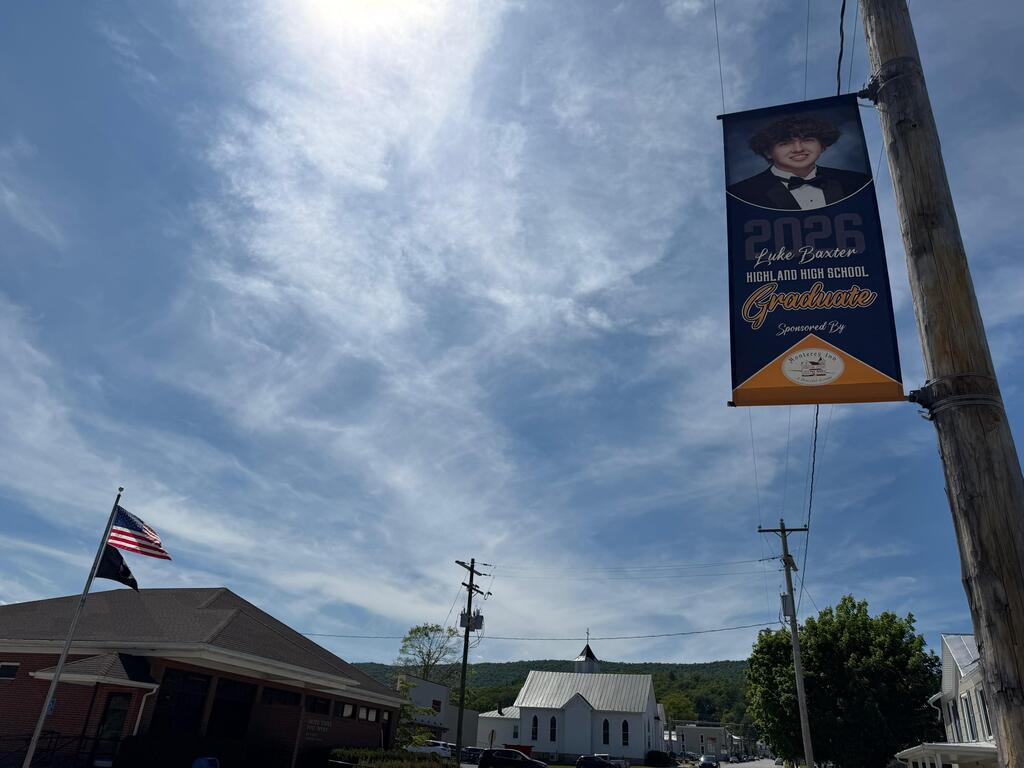 🎓 The countdown is on for the Highland High School Class of 2026! 🎓  If you've been around town, you may have noticed the senior banners proudly displayed in celebration of our graduating class. A special thank you to the Monterey Inn Bed & Breakfast for generously donating the banners and to Highland Telephone Cooperative (HTC) for hanging them at no cost. We appreciate your support of our students and school community! 💙💛  We invite everyone to join us as we celebrate the accomplishments of the Class of 2026:  🎓 **Class Day** 📅 Friday, June 5 ⏰ 10:00 AM 📍 Highland High School Gymnasium  Class Day is a cherished Highland tradition where students celebrate their journey together, receive scholarship awards, and are "capped" by chosen friends or family members.  🎓 **Graduation** 📅 Saturday, June 6 ⏰ 10:00 AM 📍 Highland High School Gymnasium  Featuring: ⭐ Valedictorian Caleb Blagg ⭐ Salutatorian Luke Baxter ⭐ Guest Speaker Tim Good  Congratulations to the Class of 2026! We hope you'll join us in celebrating this special milestone.