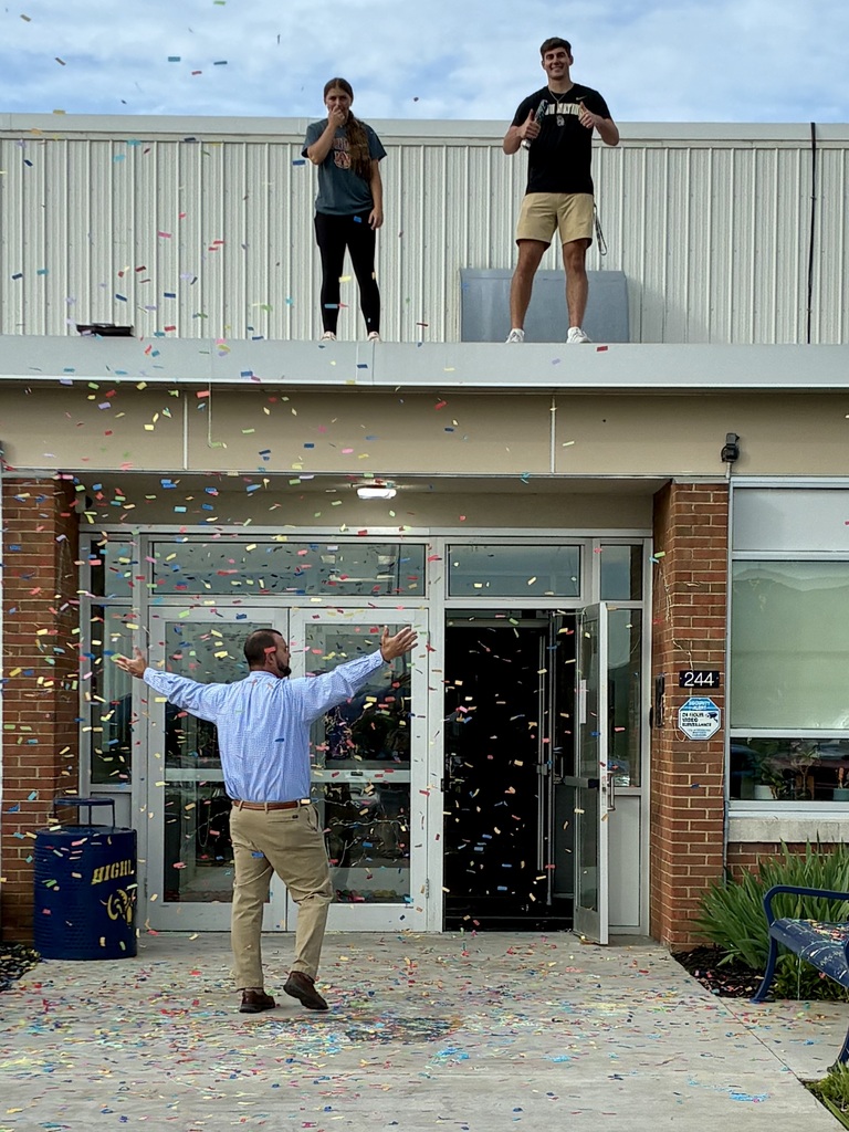 🎓😄 Senior Prank Day was a success on Monday! Our seniors had a little fun making their mark before graduation, bringing plenty of laughs and memories along the way. It's hard to believe their time at Highland High School is coming to a close. Thank you to the Class of 2026 for keeping the tradition lighthearted and enjoyable. We can't wait to celebrate all of your accomplishments during Class Day and Graduation this week! 💙💛 Seniors Rule! 💙💛