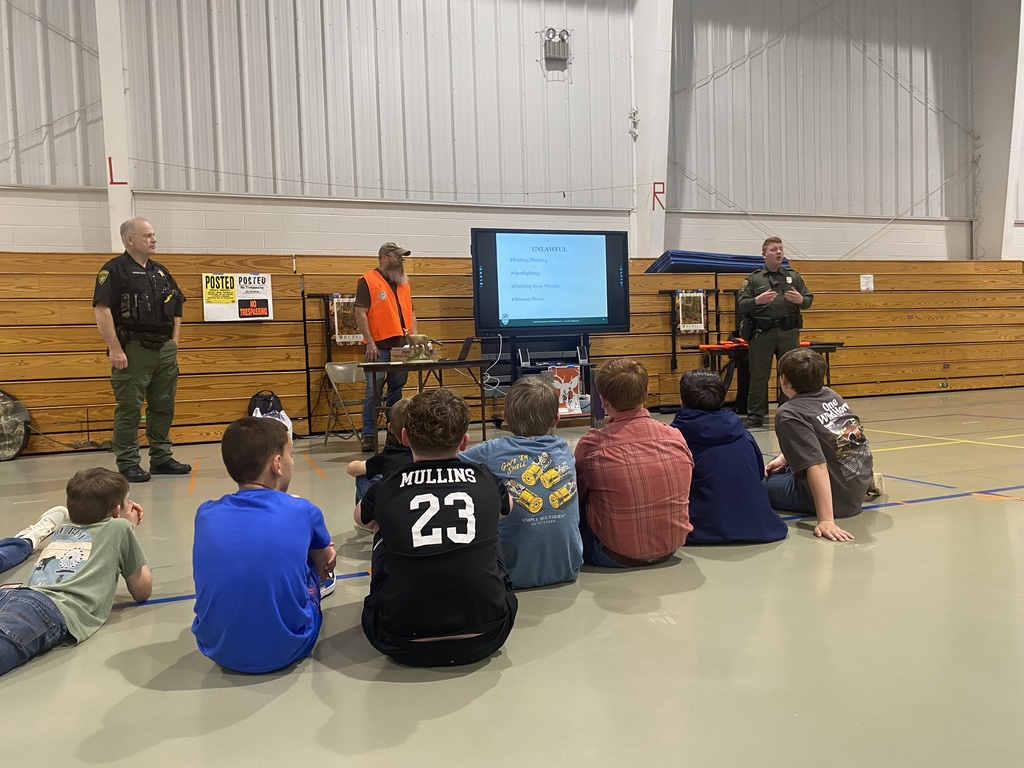 🦌🎯 Students in 5th grade, along with several 6th graders, recently participated in the Hunter Education Program!  This valuable program teaches hunting safety, wildlife conservation, responsible firearm handling, and outdoor ethics. We are grateful for the dedicated volunteer instructors who generously gave their time and expertise to make this opportunity possible for our students.  Thank you for investing in the next generation of safe and responsible outdoorsmen and outdoorswomen!