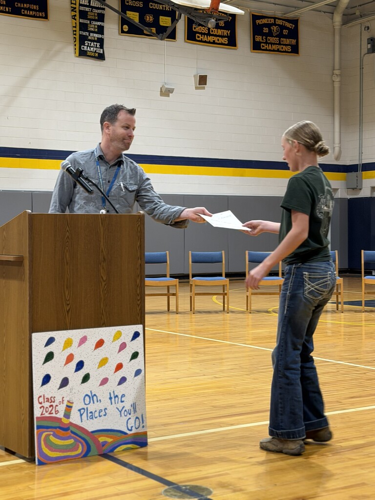 Yesterday, we celebrated the accomplishments of our middle and high school students at our annual Awards Ceremony. We are incredibly proud of all that our students have achieved this year, both inside and outside the classroom.  From academic excellence and leadership to athletics, arts, and community involvement, our students continue to represent Highland County with pride. Congratulations to all of our award recipients, and thank you to our staff, families, and community for supporting our students throughout the year.  We look forward to seeing all they will accomplish in the future. Go Rams! 🐏🎉
