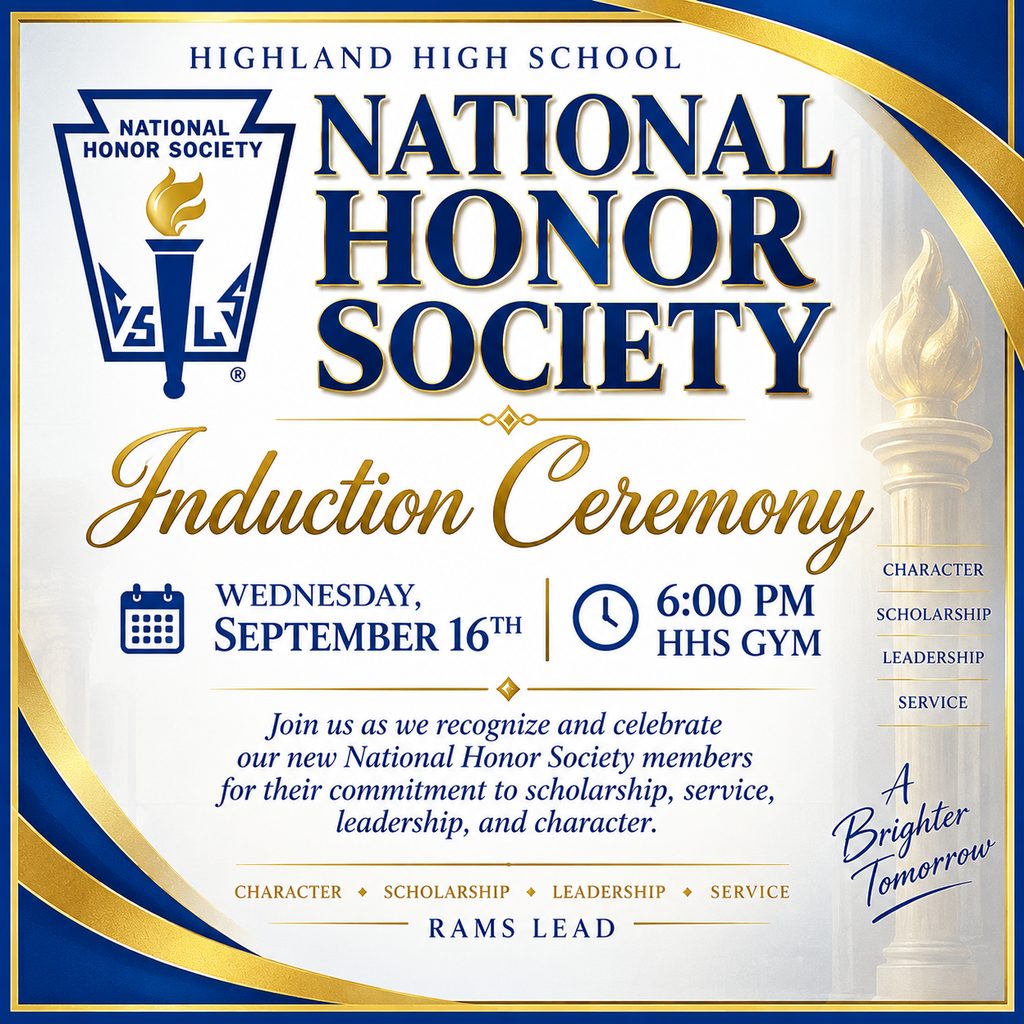 National Honor Society Induction Ceremony
