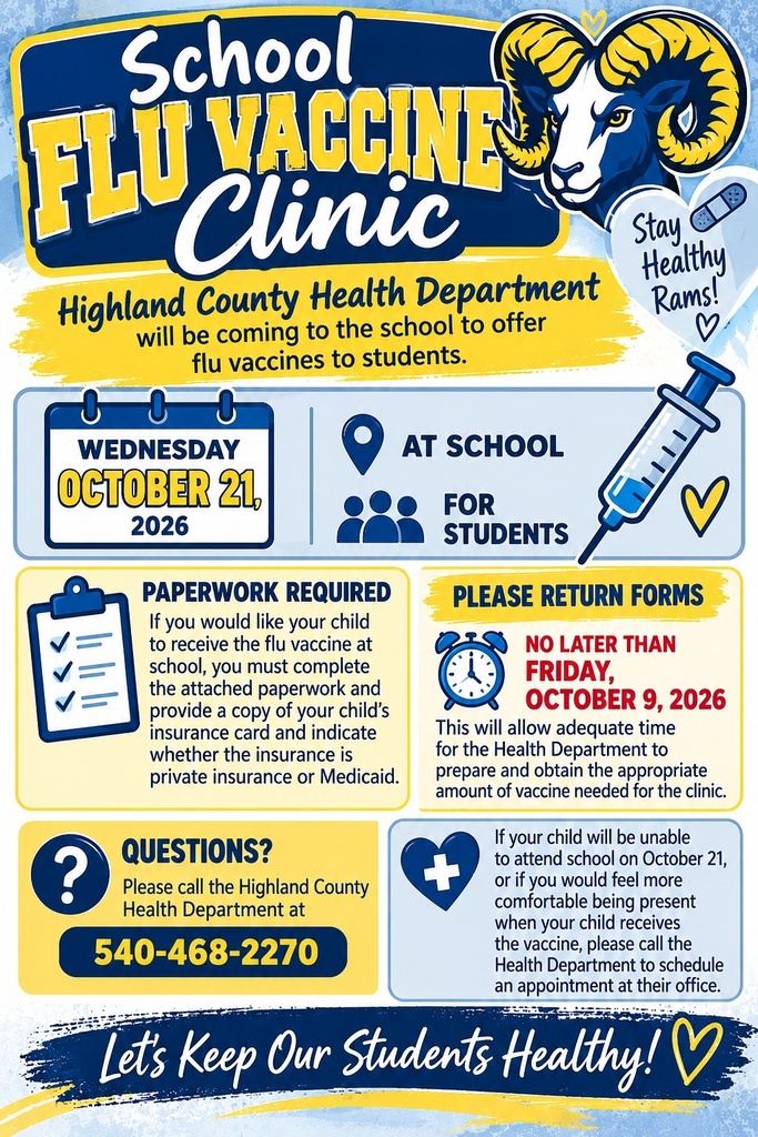 Flu Vaccine Flyer