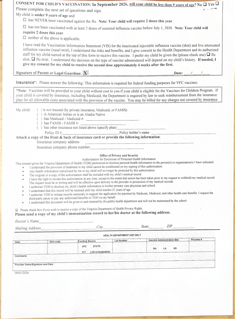 Flu Vaccine page 2