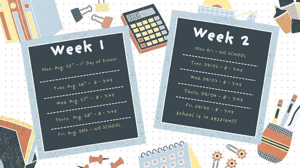 Week 1 & 2