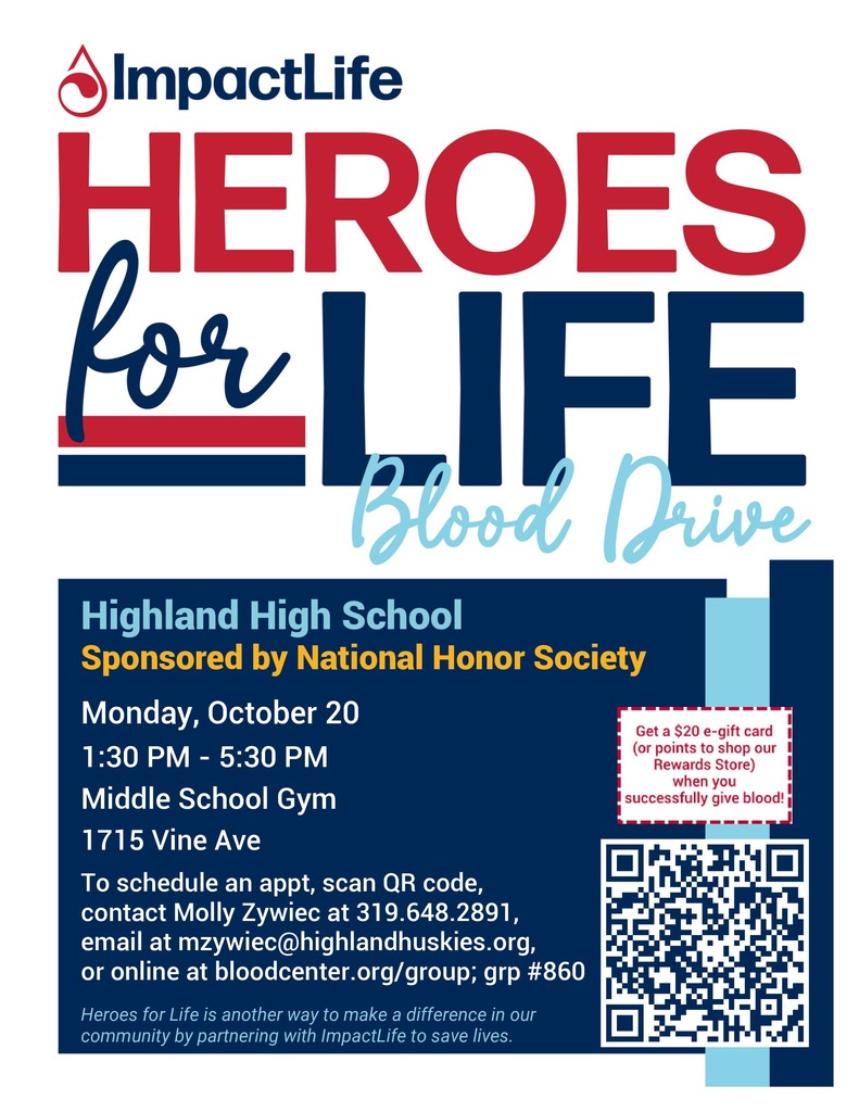 NHS Blood Drive 