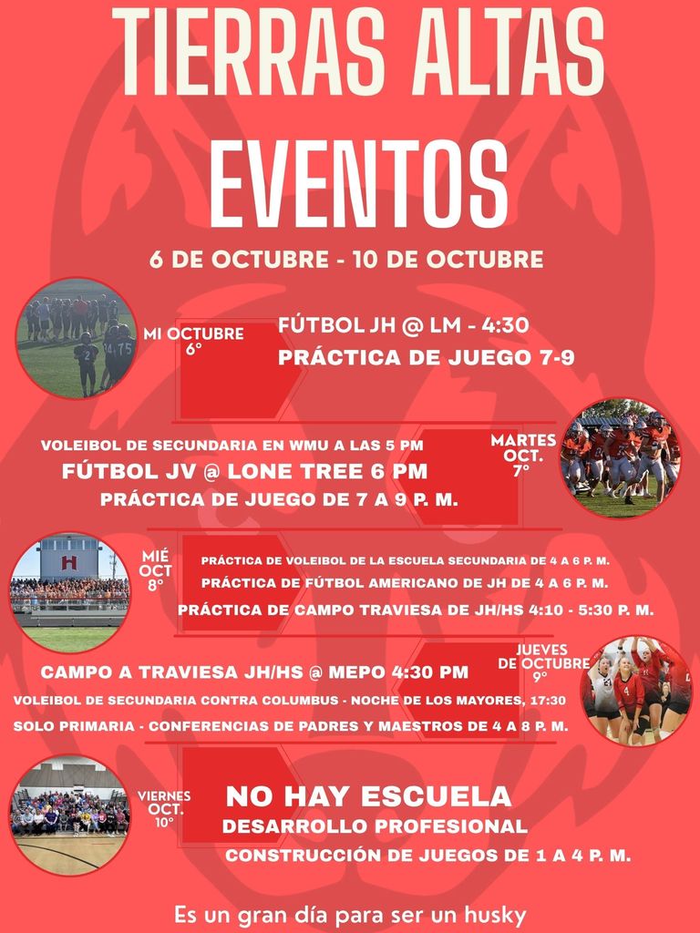 Week of October 6th Spanish