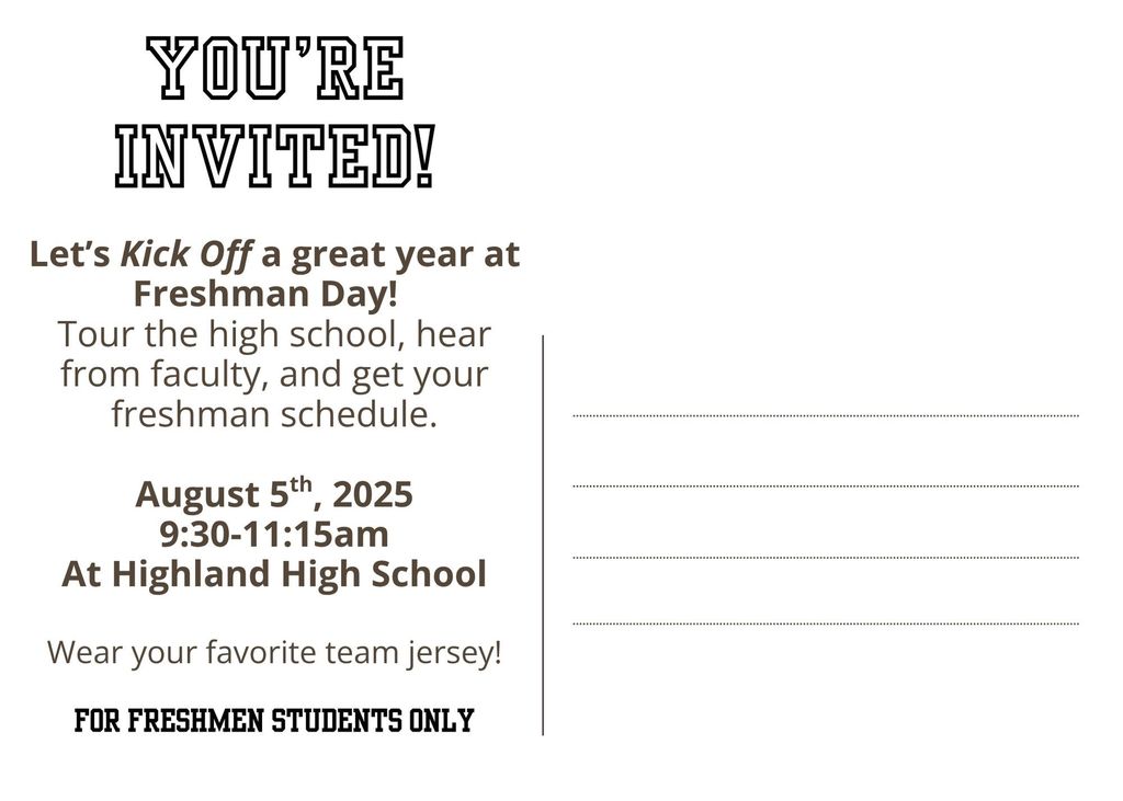 Freshman Day