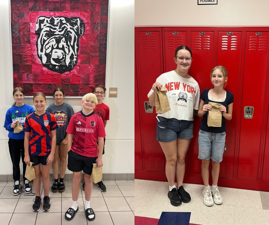 Congrats to last week's Mag 7 Winners for Team 7 Red! Way to start the school year off on the right foot! 