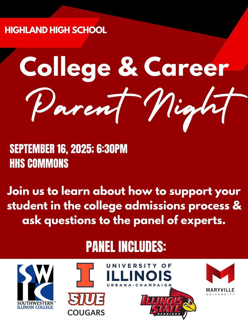 College Career parent night 2025
