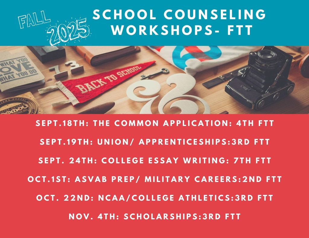 Fall 25 Fall FTT Workshops