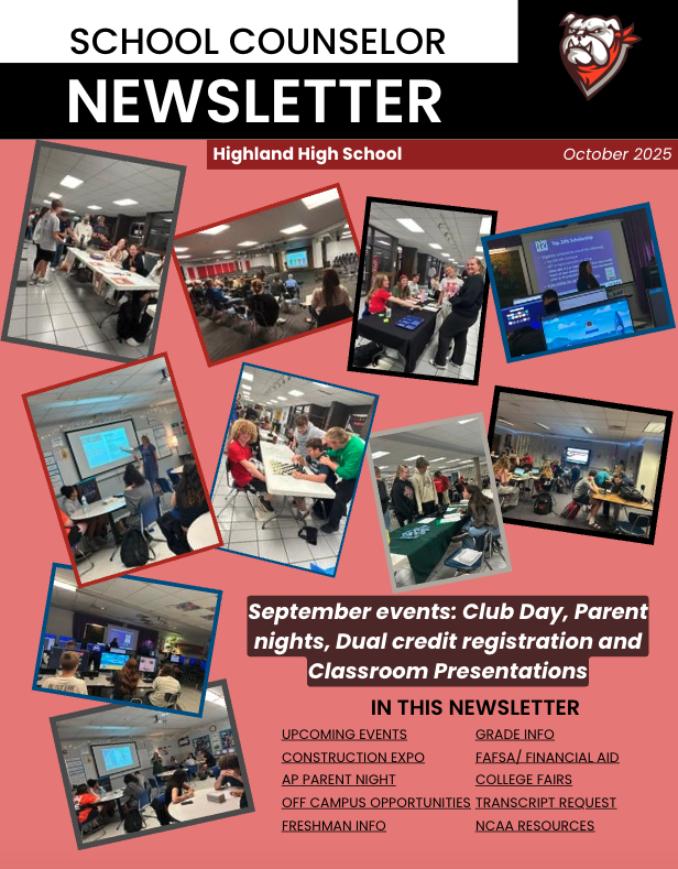 School Counselor Newsletter
