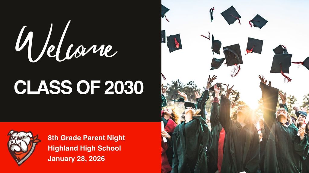 Class of 2030- 8th grade parent night