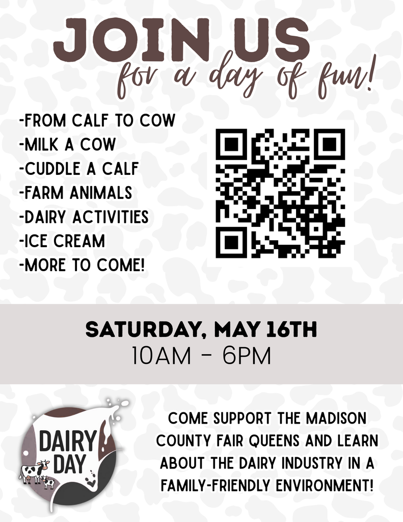 Dairy Day May 16th