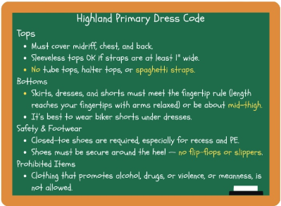 HP dress code