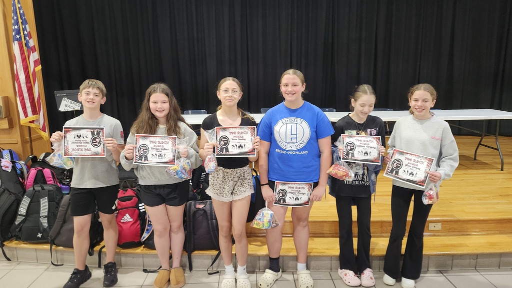 April Rock Award Winners!!
