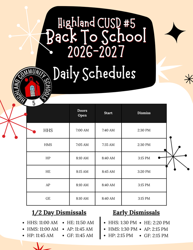 Daily Schedules