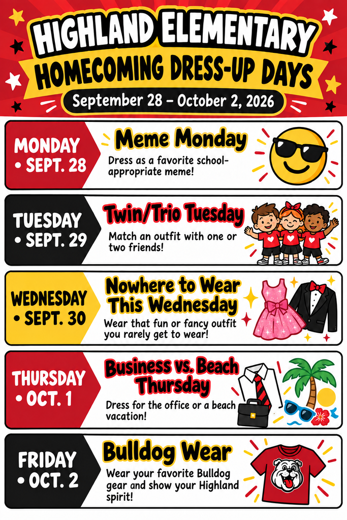 HE HOCO Dress up Days